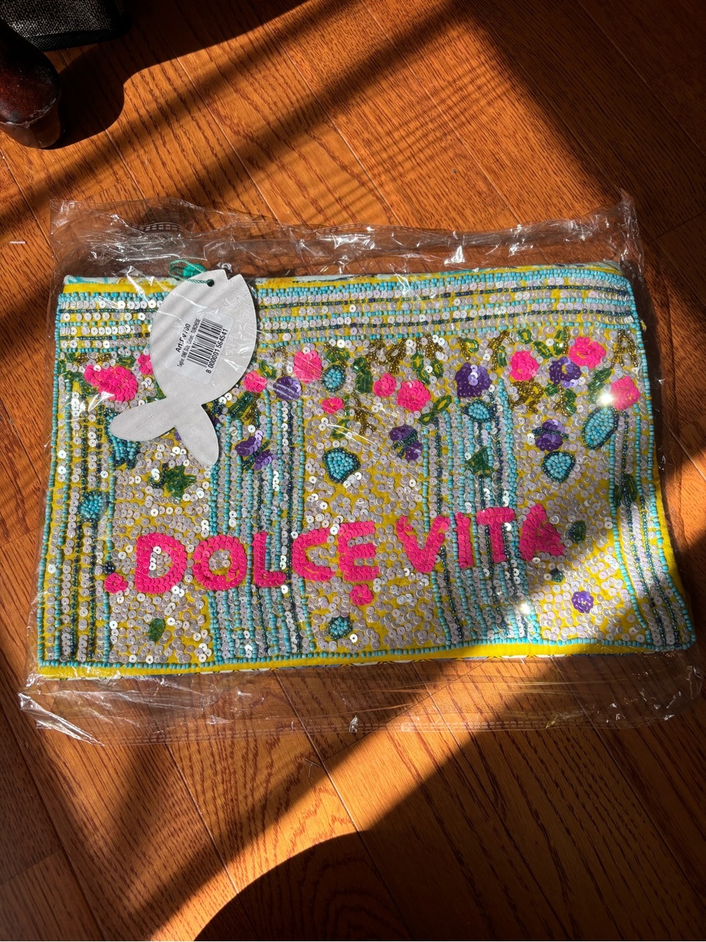 Dolce Vita Beaded Floral purse